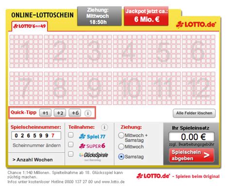 deu lotto|LOTTO.de .
